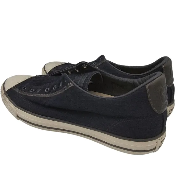 Converse x John Varvatos Black Slip On Sneakers