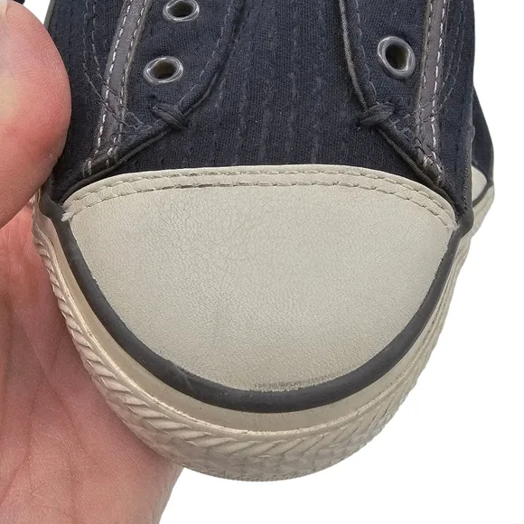 Converse x John Varvatos Black Slip On Sneakers