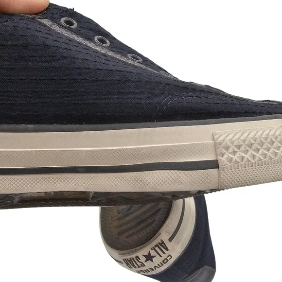 Converse x John Varvatos Black Slip On Sneakers