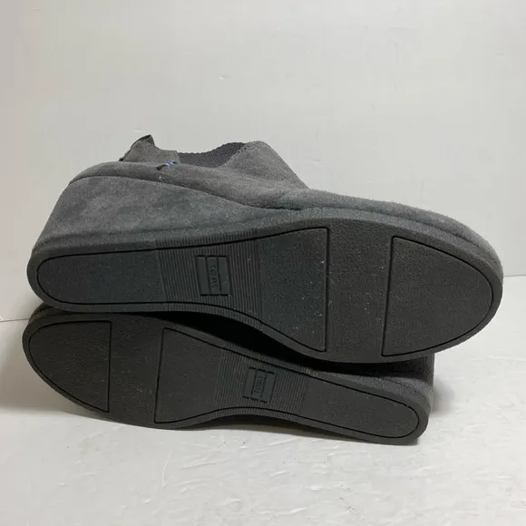 COPY - TOMS Kelsey Women’s Gray Suede  Ankle Boots Size 8.5