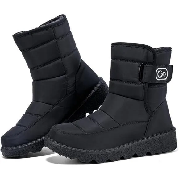COPY - Winter Snow Boots With Warm Lining Non Slip Outdoor Waterproof