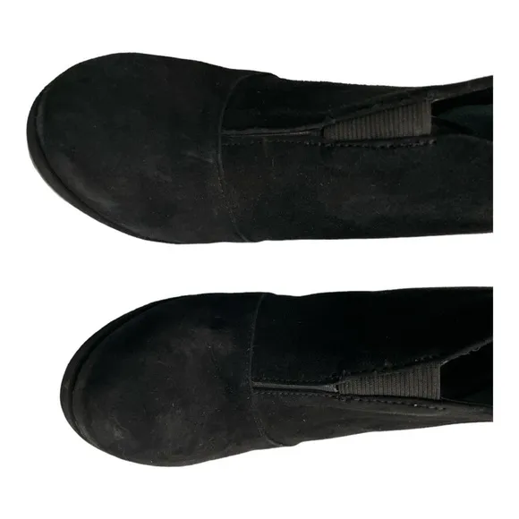 Cordani Womens Noble Black Suede Booties Size 8.5