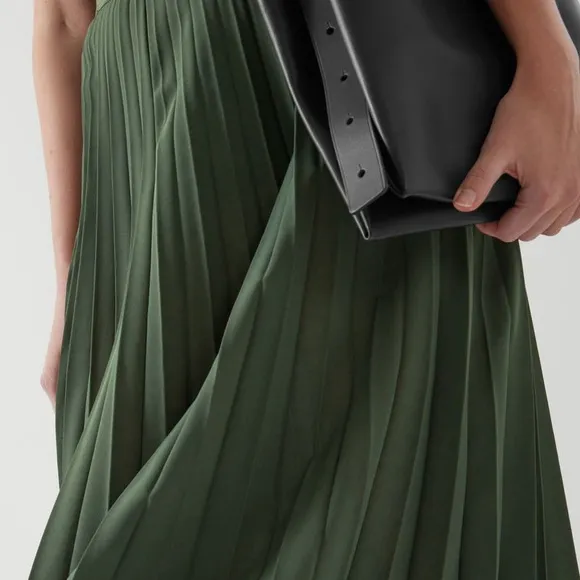 COS Pleated Midi Skirt