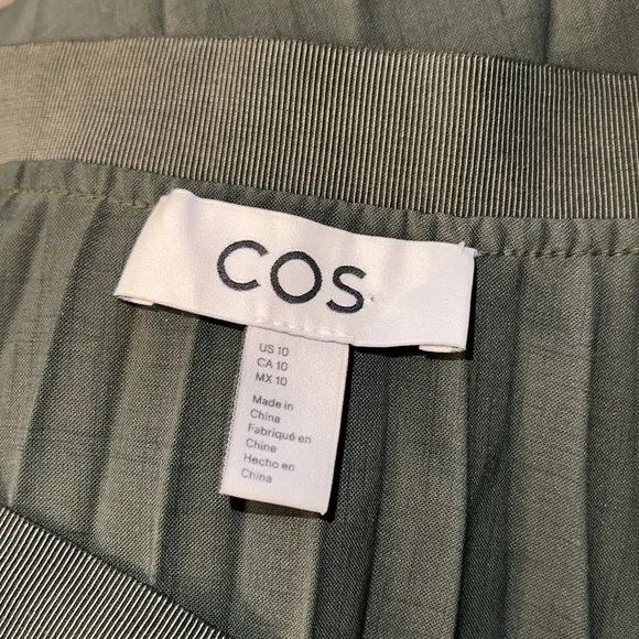 COS Pleated Midi Skirt