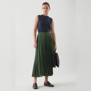 COS Pleated Midi Skirt
