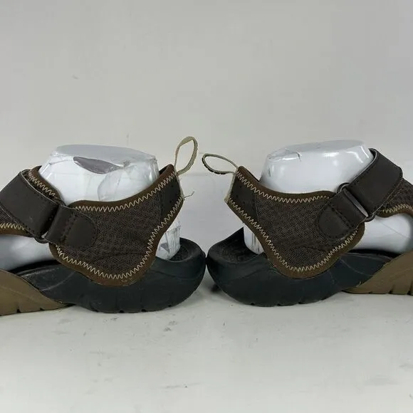 Crocs Disney Men's Swiftwater Brown Sling Back Sandals US 8 M Hiking Water Shoes
