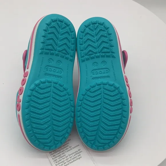 Crocs Girls Child Bayaband Sandals size C 10