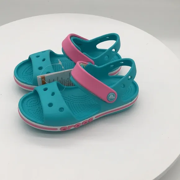 Crocs Girls Child Bayaband Sandals size C 10