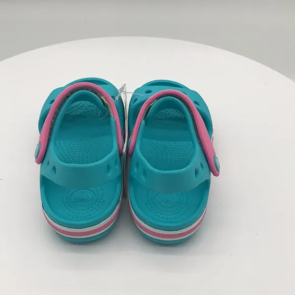 Crocs Girls Child Bayaband Sandals size C 10