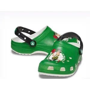 Crocs NBA Boston Celtics Classic Mens 10 Womens 12 Clogs Green Basketball Shoes