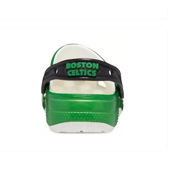 Crocs NBA Boston Celtics Classic Mens 10 Womens 12 Clogs Green Basketball Shoes