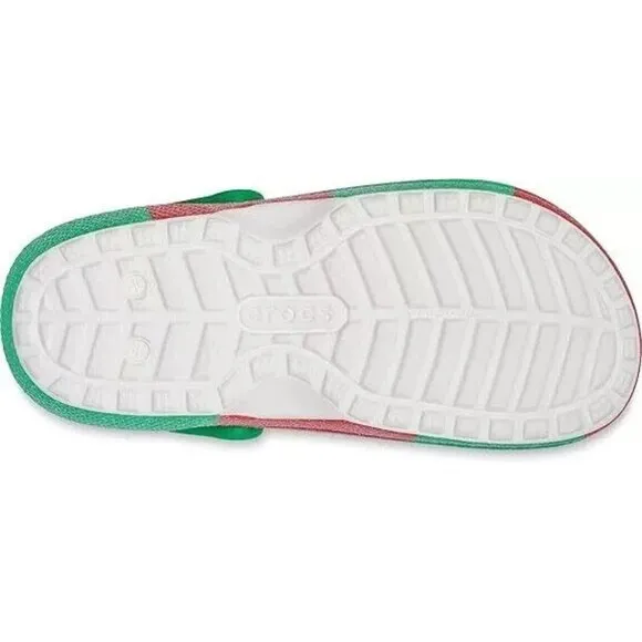 Crocs Unisex Classic Holiday Lined Clogs Fuzzy Slippers Mens 13 US New