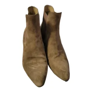 Cumin brown suede/leather pointed suede boots from PEDRO GARCIA/Size 7 Vintage