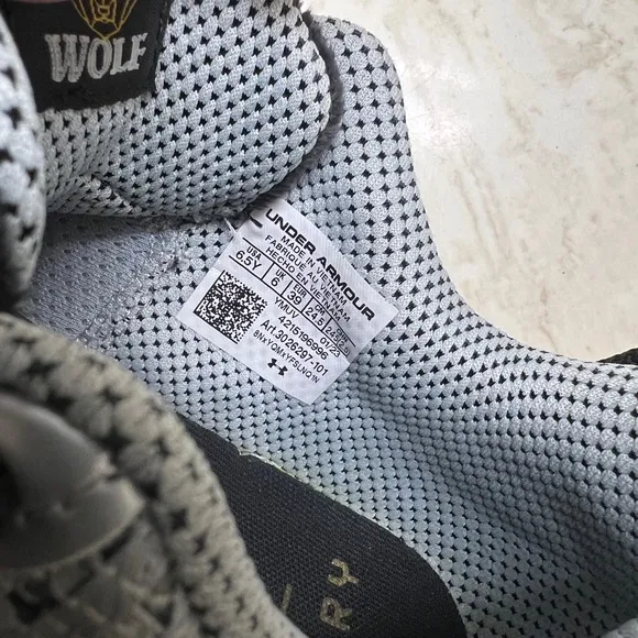 Curry Athletic Sneakers in Gray and Black
