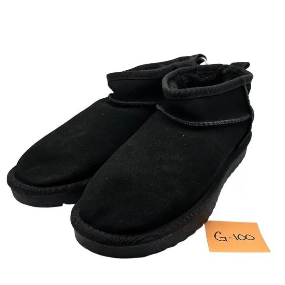 CUSHIONAIRE Women's pull on boot  8 BLACK