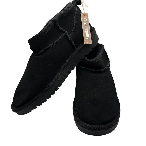 CUSHIONAIRE Women's pull on boot  8 BLACK
