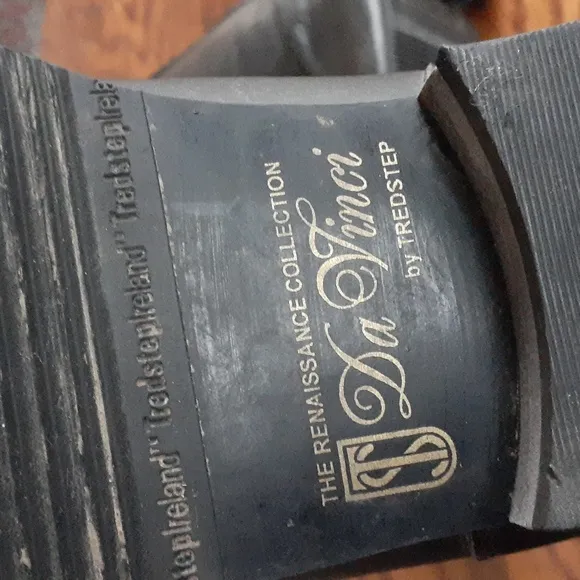 Da Vinci Tredstep Black Leather Equestrian Riding Boots size 40-MR