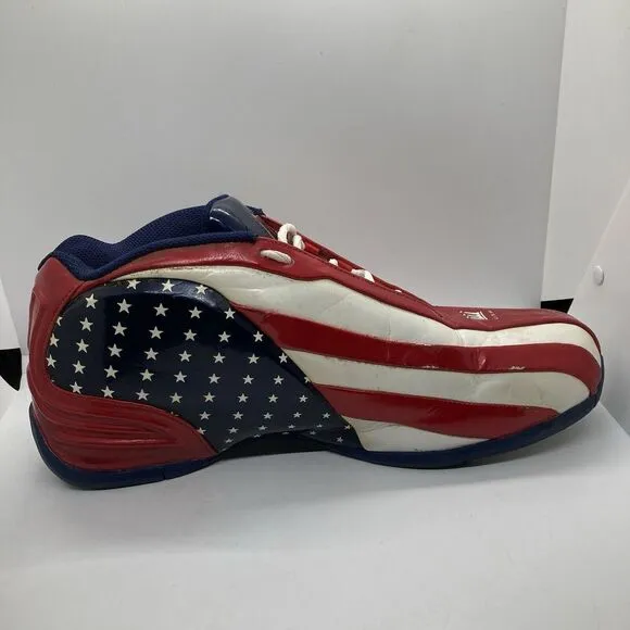 DaDa Supreme CDUBBZ  Men's Size 14‎ Chris Webber American Flag Shoes Sneakers