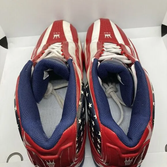 DaDa Supreme CDUBBZ  Men's Size 14‎ Chris Webber American Flag Shoes Sneakers
