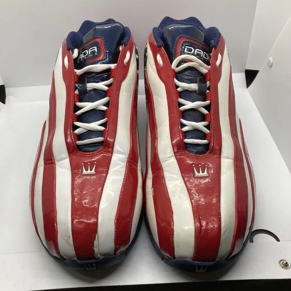 DaDa Supreme CDUBBZ  Men's Size 14‎ Chris Webber American Flag Shoes Sneakers