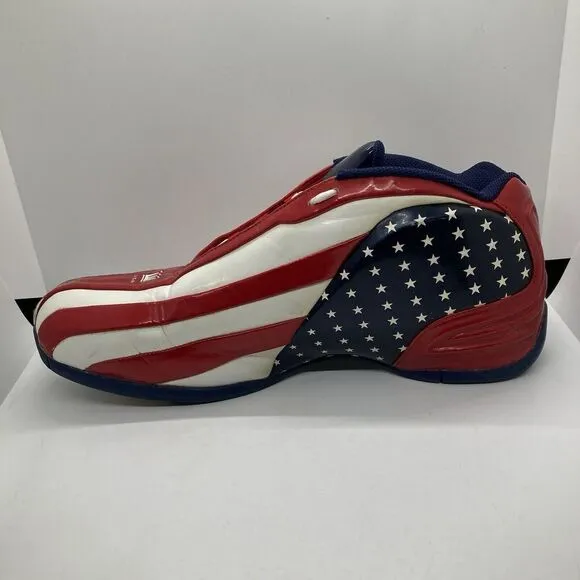 DaDa Supreme CDUBBZ  Men's Size 14‎ Chris Webber American Flag Shoes Sneakers