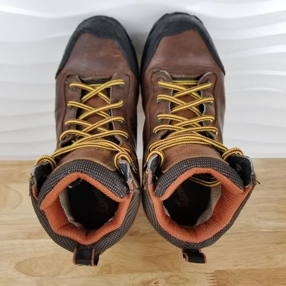 Danner Corvallis Mens 8 EE Brown Leather Non-Metallic Toe 5&quot; Work‎ Boots 17602