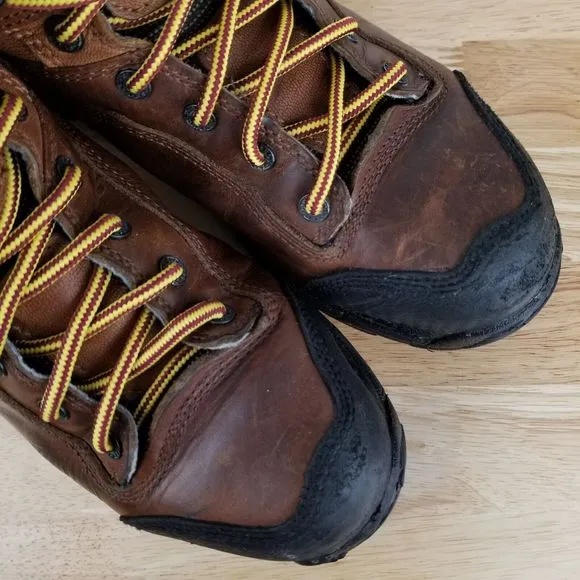 Danner Corvallis Mens 8 EE Brown Leather Non-Metallic Toe 5&quot; Work‎ Boots 17602