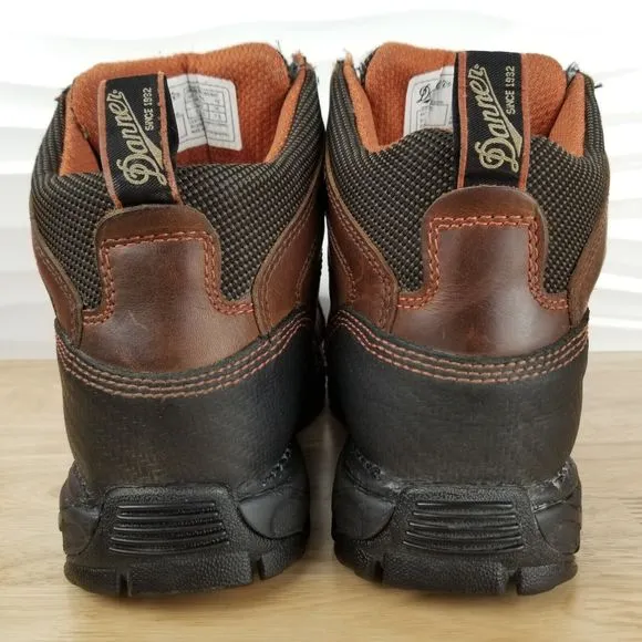 Danner Corvallis Mens 8 EE Brown Leather Non-Metallic Toe 5&quot; Work‎ Boots 17602