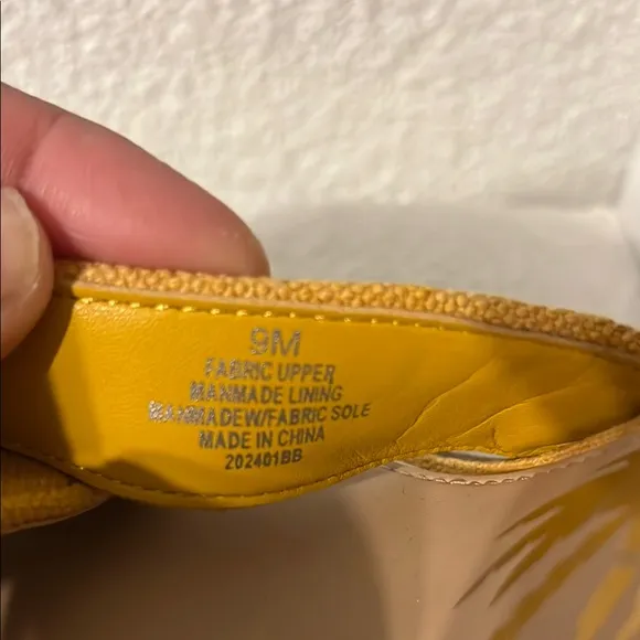 DANNIJO X Gianni bini Yellow Wedge Sandals