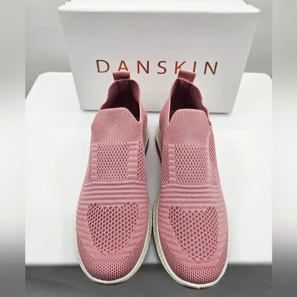 Danskin Pink Cheerful-G Slip On Sneakers