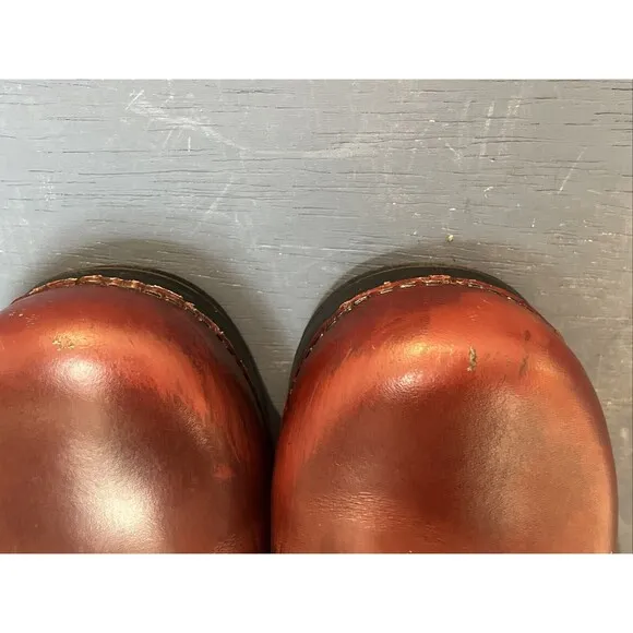 Dansko Clogs Women Sz 38 US 7.5 - 8 Red Profession Burgundy SlipOn Nursing Shoes