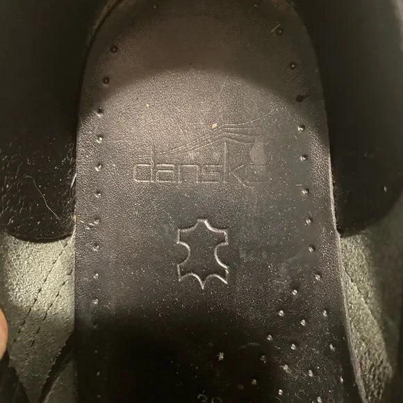 Dansko confetti nursing shoes