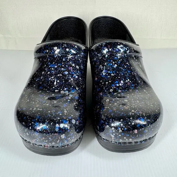 DANSKO Patent Leather Clogs EU 41 Professional Nursing Workwear Art to Wear