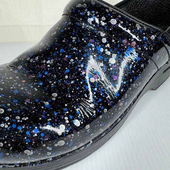 DANSKO Patent Leather Clogs EU 41 Professional Nursing Workwear Art to Wear