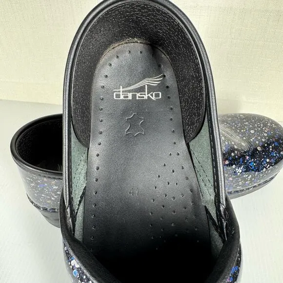 DANSKO Patent Leather Clogs EU 41 Professional Nursing Workwear Art to Wear