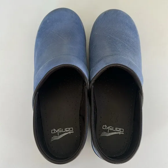 DANSKO Pro XP 2.0 Clogs Slip On Blue Color size 38 7.5/8