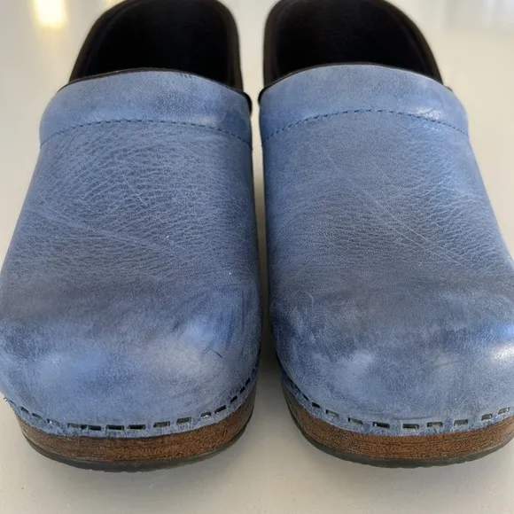 DANSKO Pro XP 2.0 Clogs Slip On Blue Color size 38 7.5/8