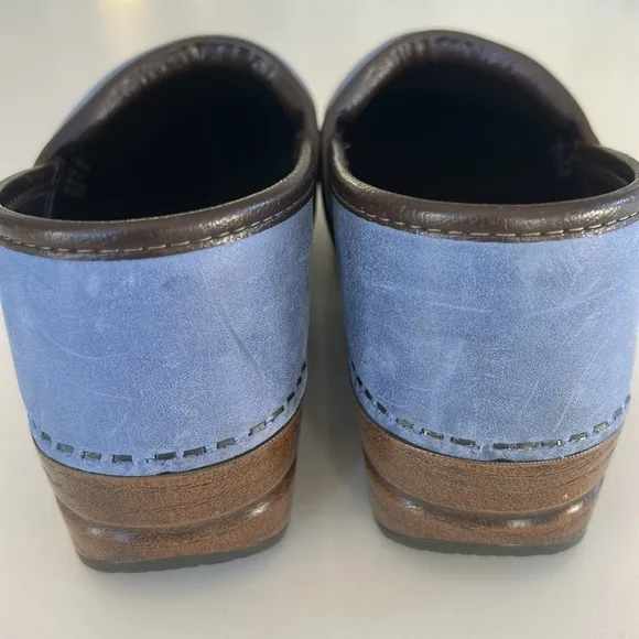 DANSKO Pro XP 2.0 Clogs Slip On Blue Color size 38 7.5/8