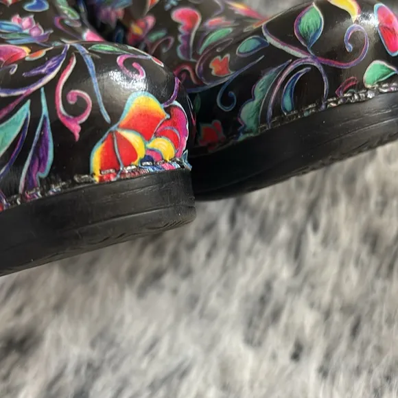 Dansko professional nursing shoes floral print size 38