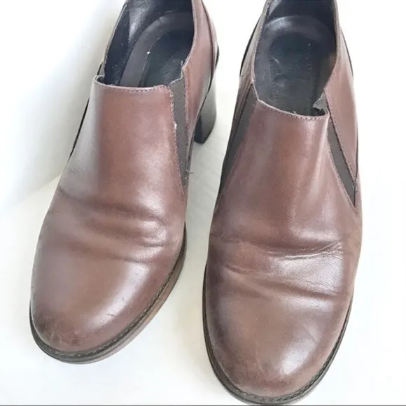 Dansko Slip On Heel Ankle Boots, 39