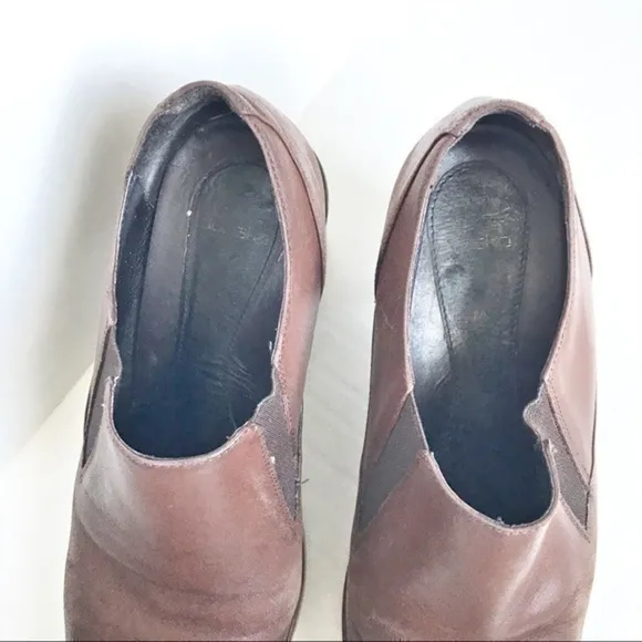 Dansko Slip On Heel Ankle Boots, 39