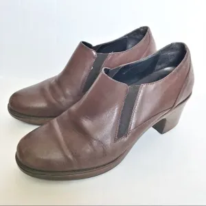 Dansko Slip On Heel Ankle Boots, 39
