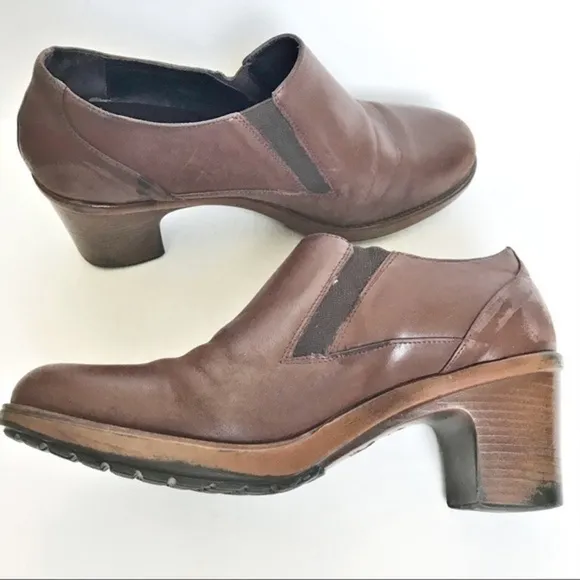 Dansko Slip On Heel Ankle Boots, 39