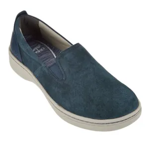 Dansko Suede Twin Gore Slip-on Sneakers Belle Navy Suede