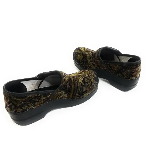 DANSKO Womens Fabric Nurses Shoes Clogs Size 39