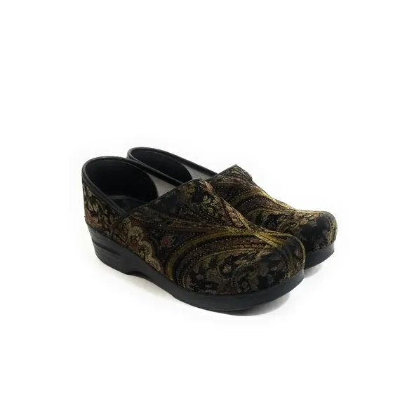 DANSKO Womens Fabric Nurses Shoes Clogs Size 39