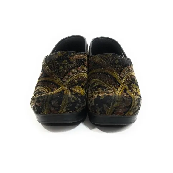 DANSKO Womens Fabric Nurses Shoes Clogs Size 39