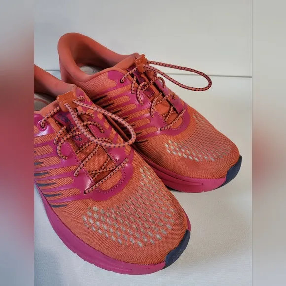 Dansko Women's Penni Coral Athletic Lace up Nursing Shoes Size 37 EU