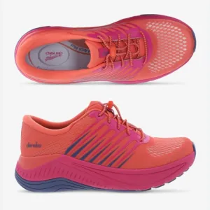 Dansko Women's Penni Coral Athletic Lace up Nursing Shoes Size 37 EU