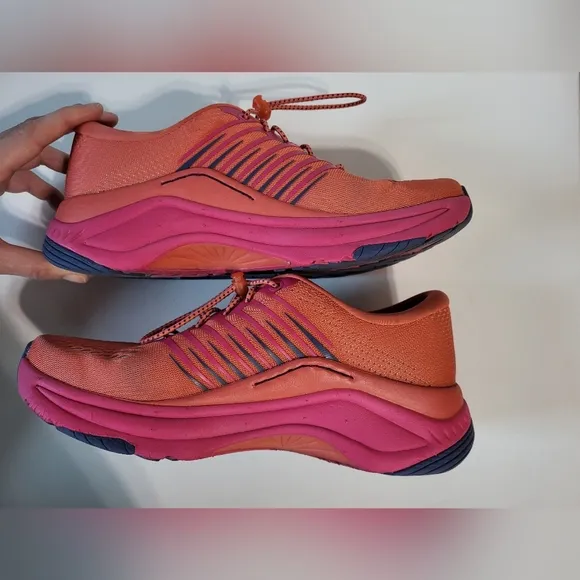 Dansko Women's Penni Coral Athletic Lace up Nursing Shoes Size 37 EU